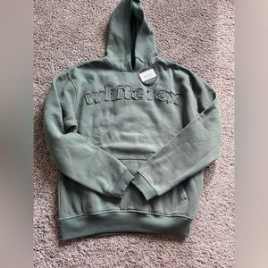 White Fox Boutique Lexi Khaki Green Hoodie NEW